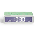 Lexon Flip Classic Reversible Alarm Clock - PANTONE Green - Desk Alarms