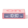 Lexon Flip Mini Reversible Alarm Clock - Pink - Desk Alarms