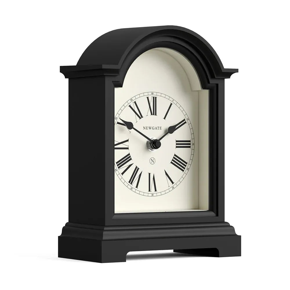 Newgate Fillmore Mantel Clock - Black - Desk and Shelf Clock