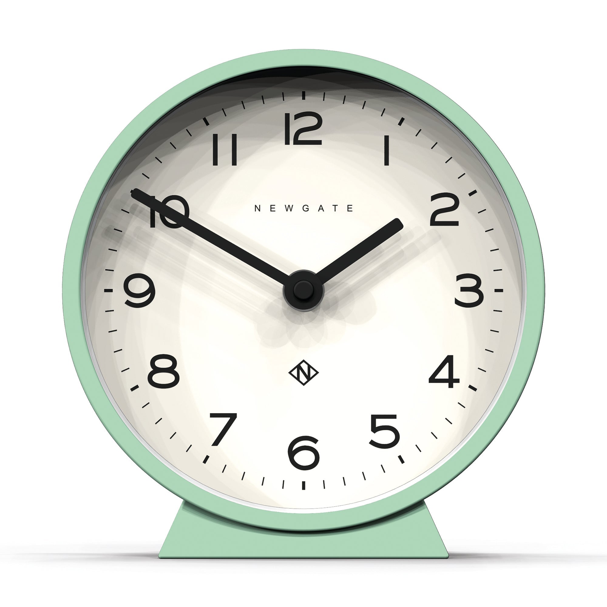 Newgate M Mantel Clock - Neo Mint - Desk and Shelf Clock