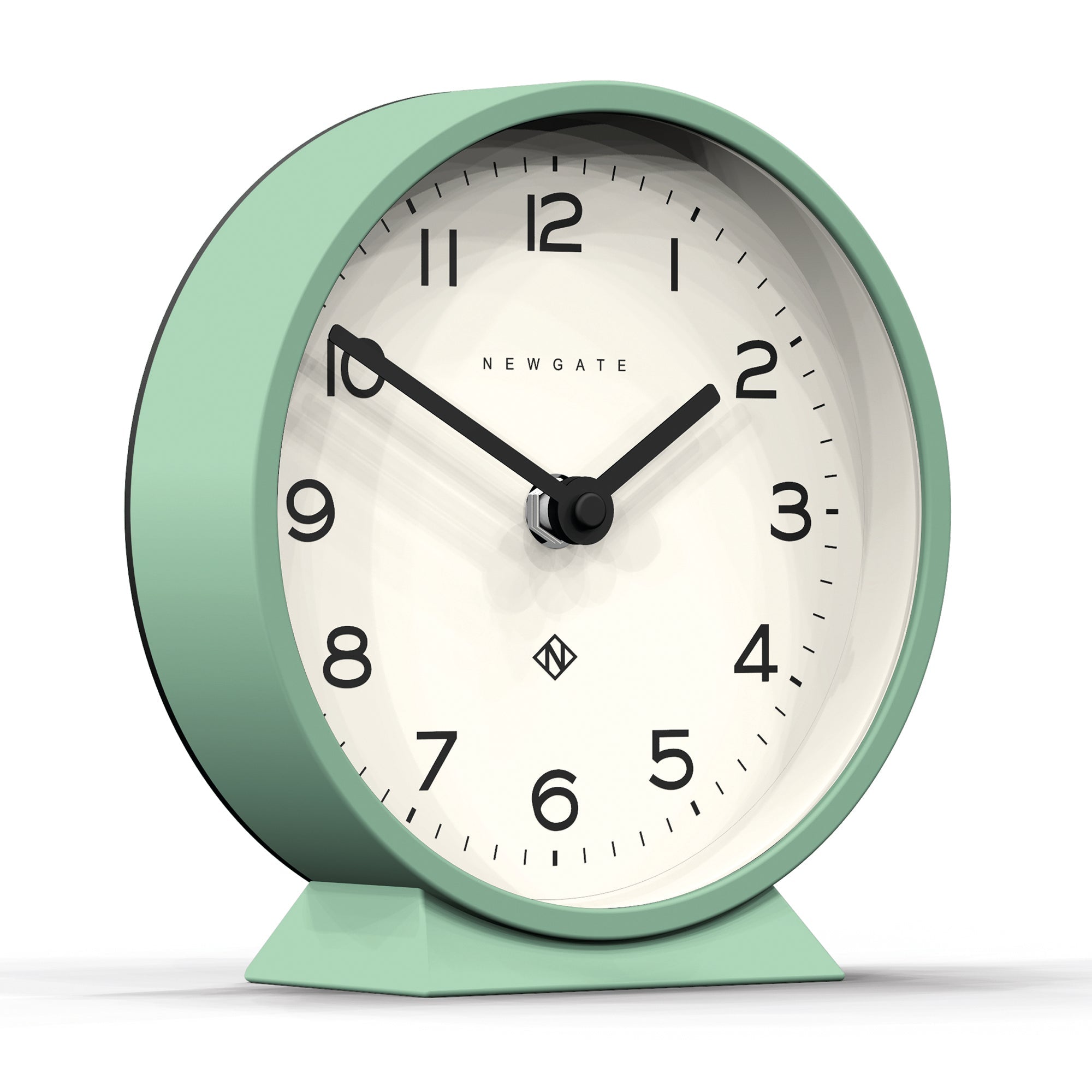 Newgate M Mantel Clock - Neo Mint - Desk and Shelf Clock