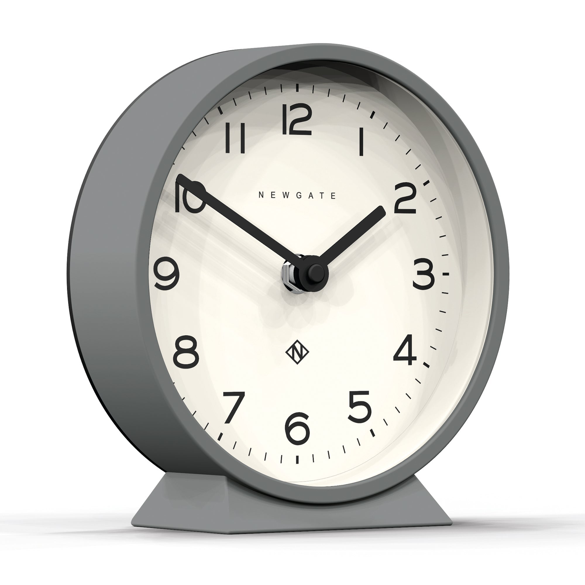 Newgate M Mantel Clock - Posh Grey - Desk and Shelf Clock