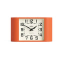 Newgate Mini Metro Mantel Clock - Pumpkin Orange - Desk and Shelf Clock