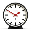 Newgate Railway Mantel Clock - Cave Black - Desk and Shelf Clock