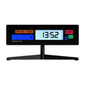 Newgate Supergenius Lcd Alarm Clock - Matte Black - Desk and Shelf Clock