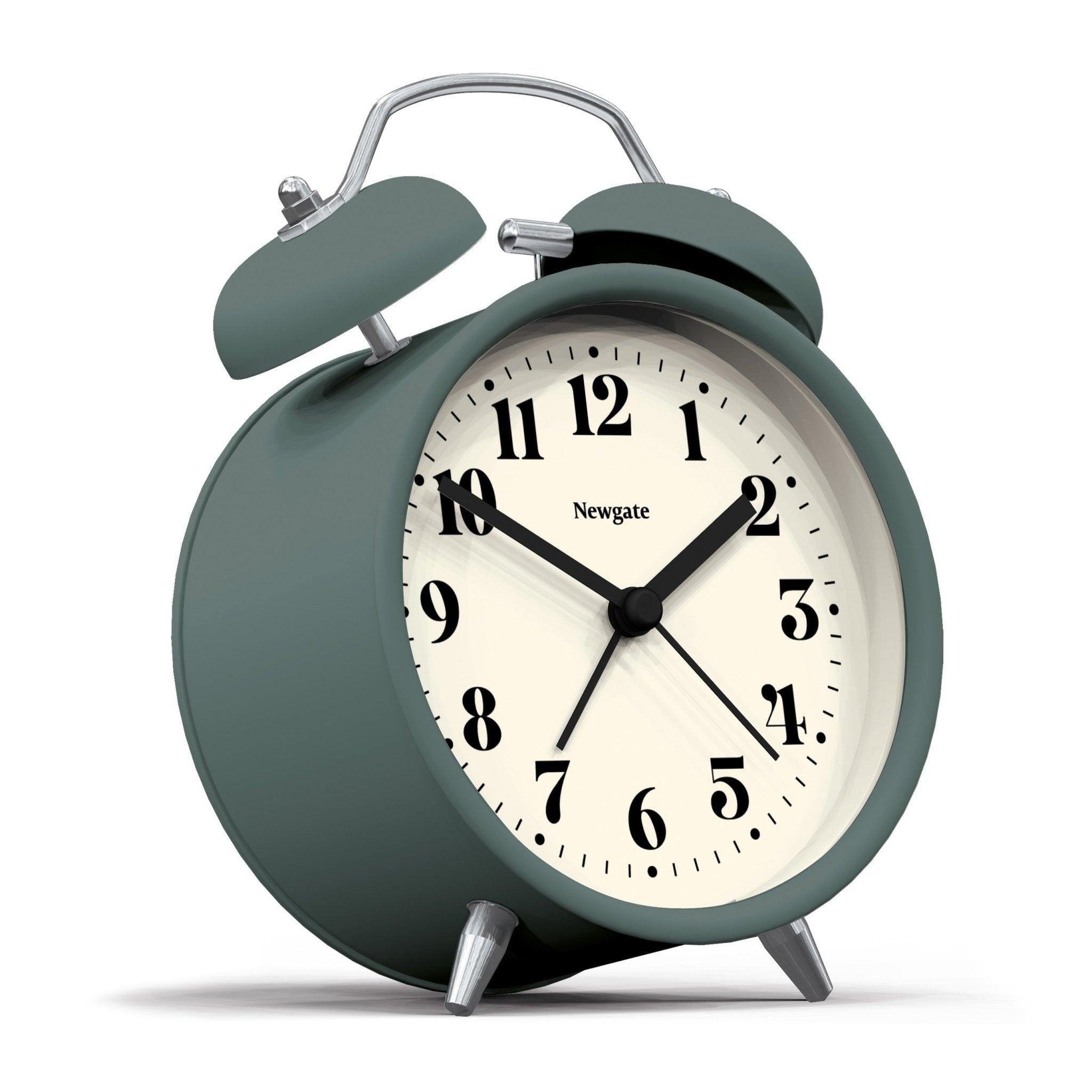 Newgate Theatre Alarm Clock - Asparagus Green - Desk and Shelf Clock