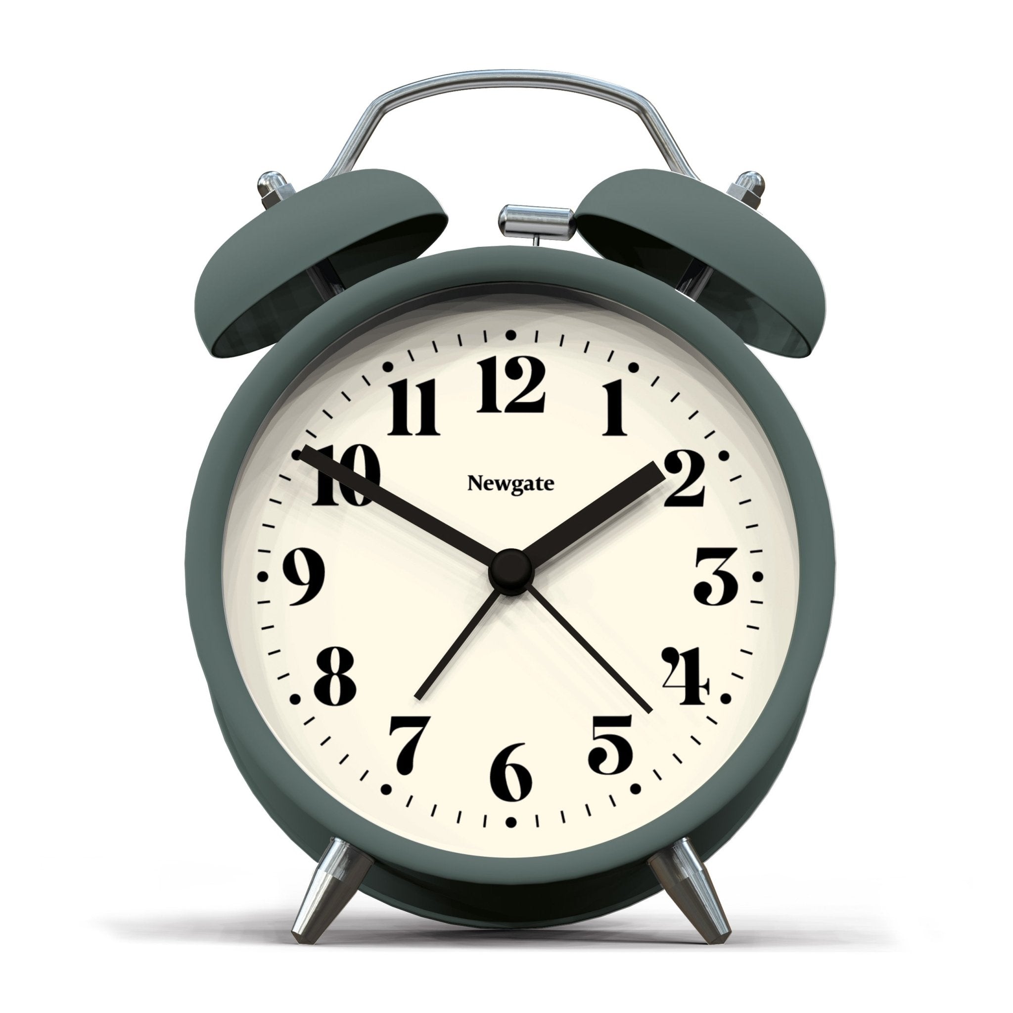Newgate Theatre Alarm Clock - Asparagus Green - Desk and Shelf Clock