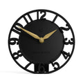 Newgate Timewarp Mantel Clock - Black - Desk and Shelf Clock