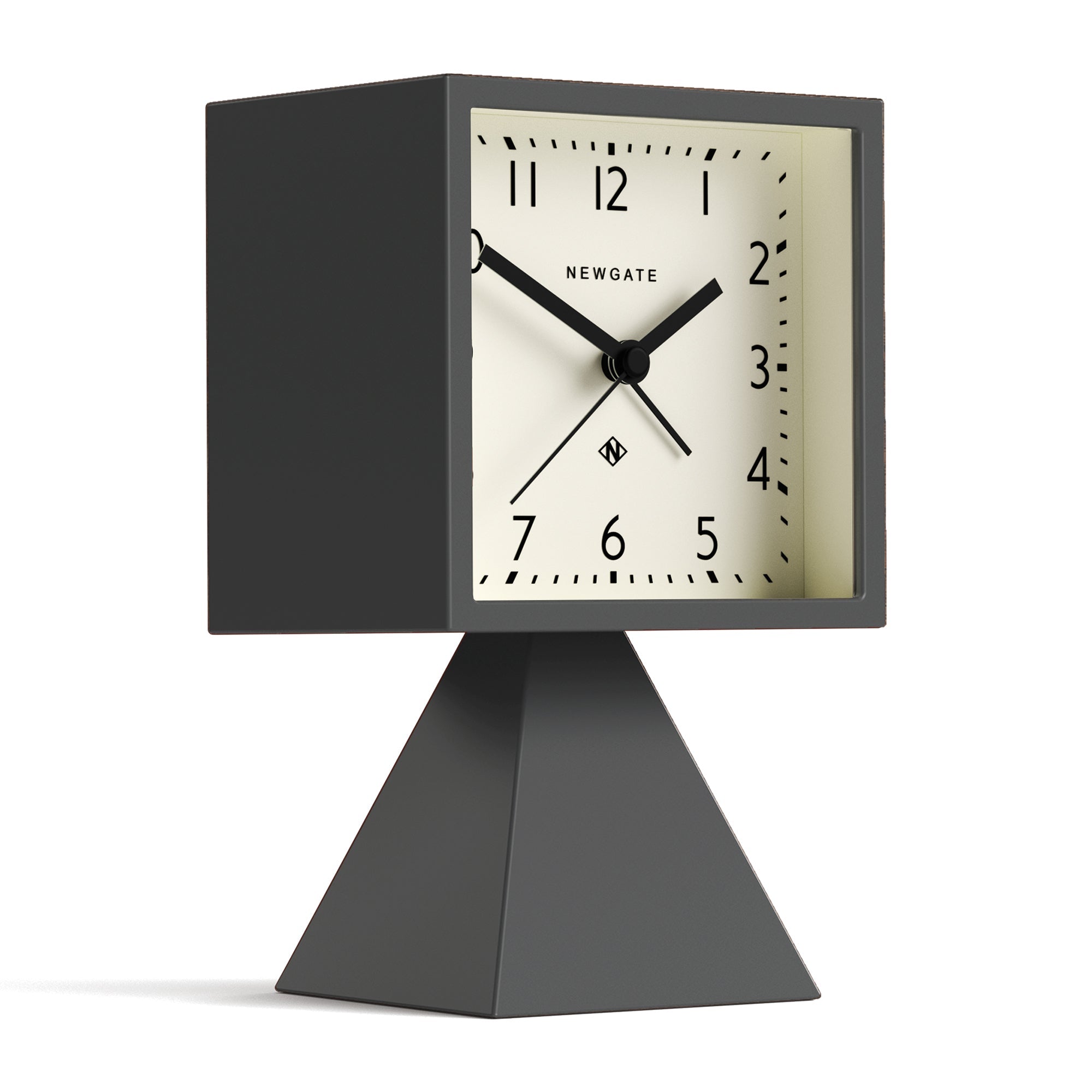 Newgate Brian Alarm Clock - Blizzard Grey - Desk Clocks