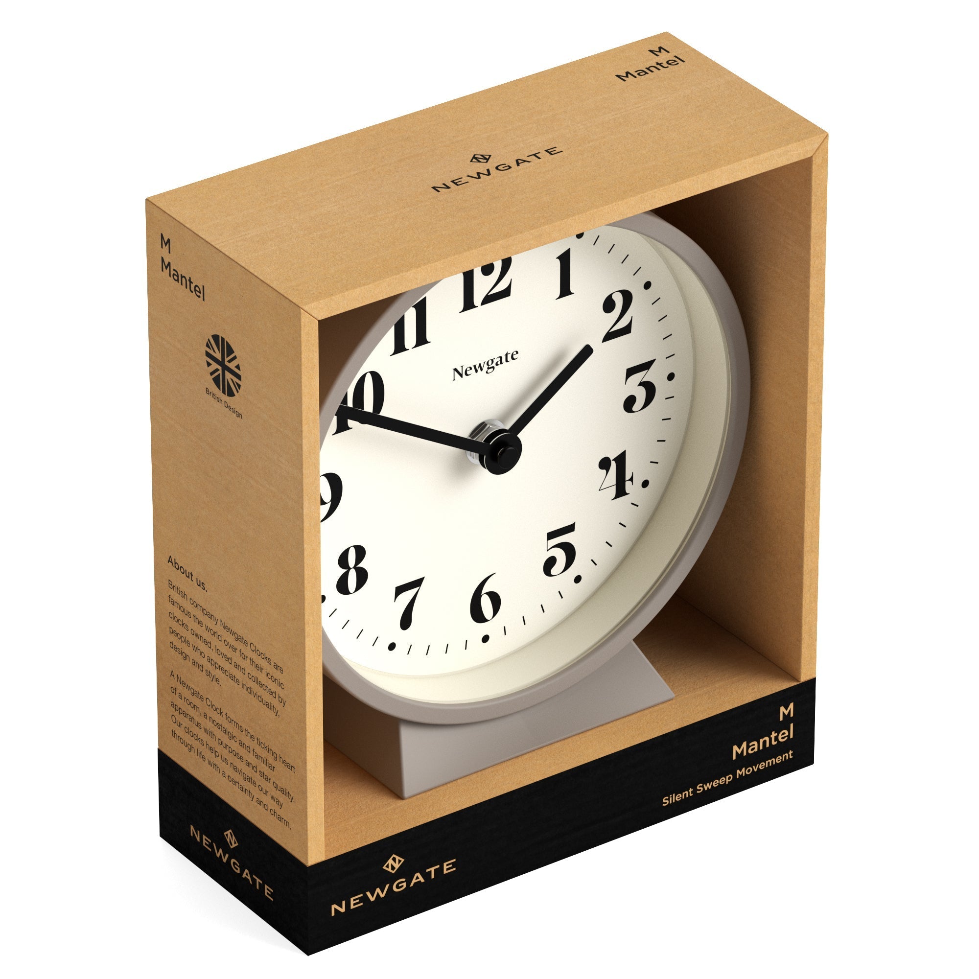 Newgate Theatre Mantel Clock - Matt Stone - Desk Clocks