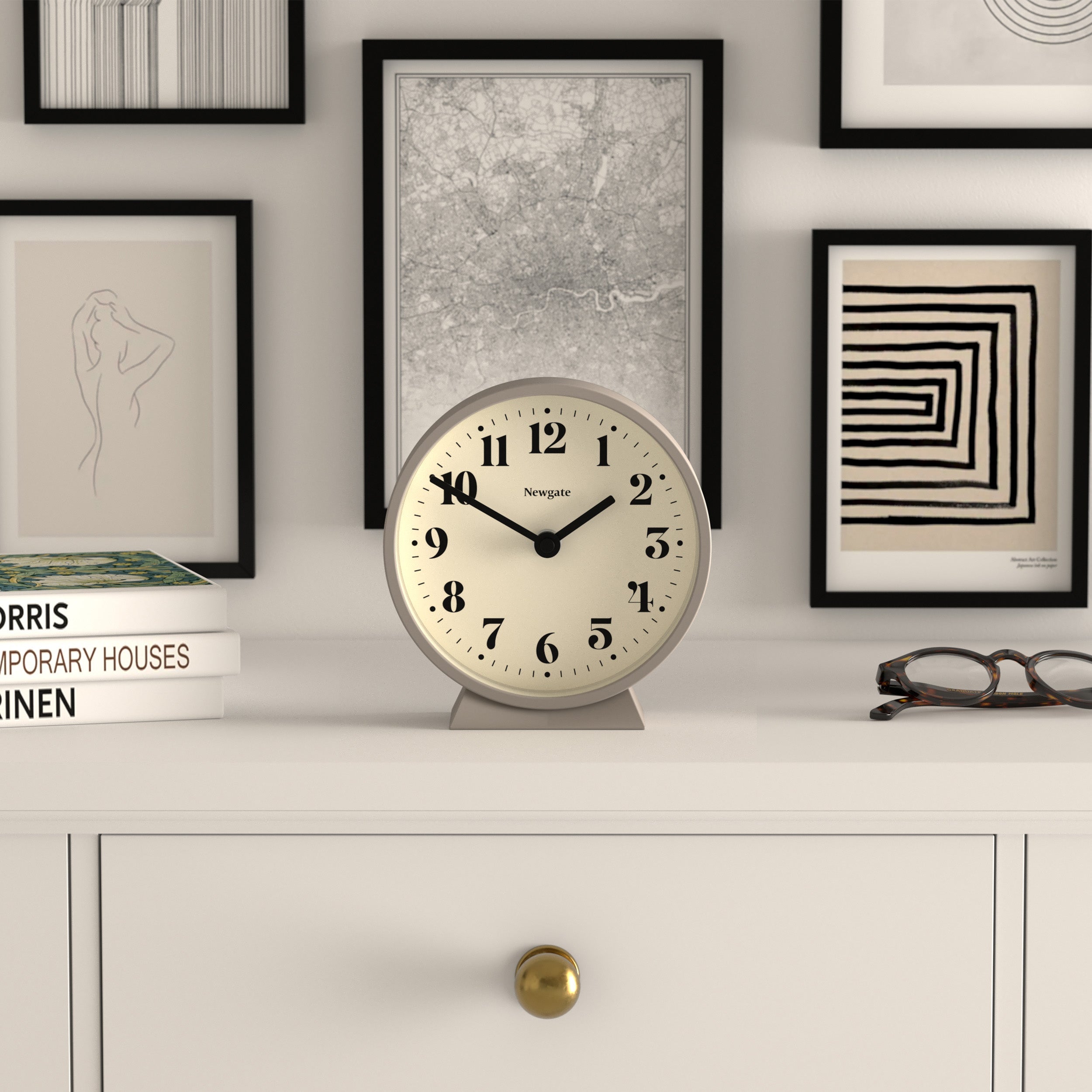 Newgate Theatre Mantel Clock - Matt Stone - Desk Clocks