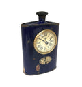 Table Clock - Old Iron Drinking Flask - Desk Clocks