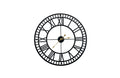 Industrial Wall Clock - Black - Wall Clocks