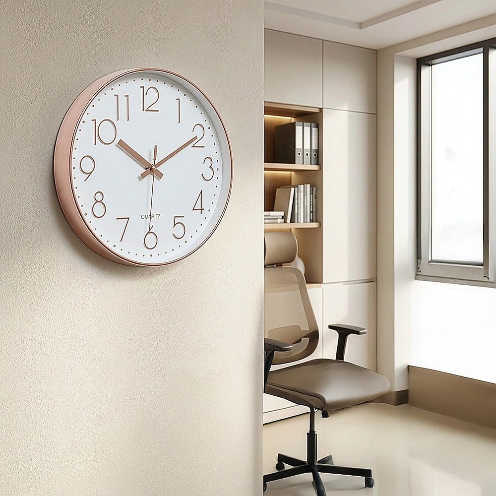 Modern Wall Clock - Rose Gold - Wall Clocks