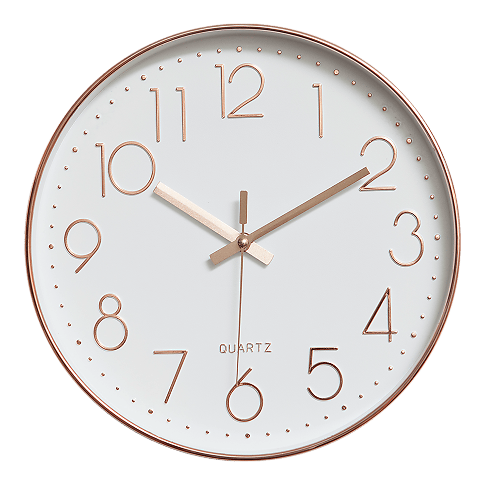 Modern Wall Clock - Rose Gold - Wall Clocks