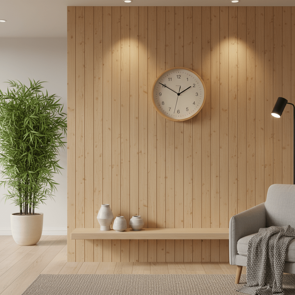 Newgate Bali Wall Clock - Bamboo - Wall Clocks