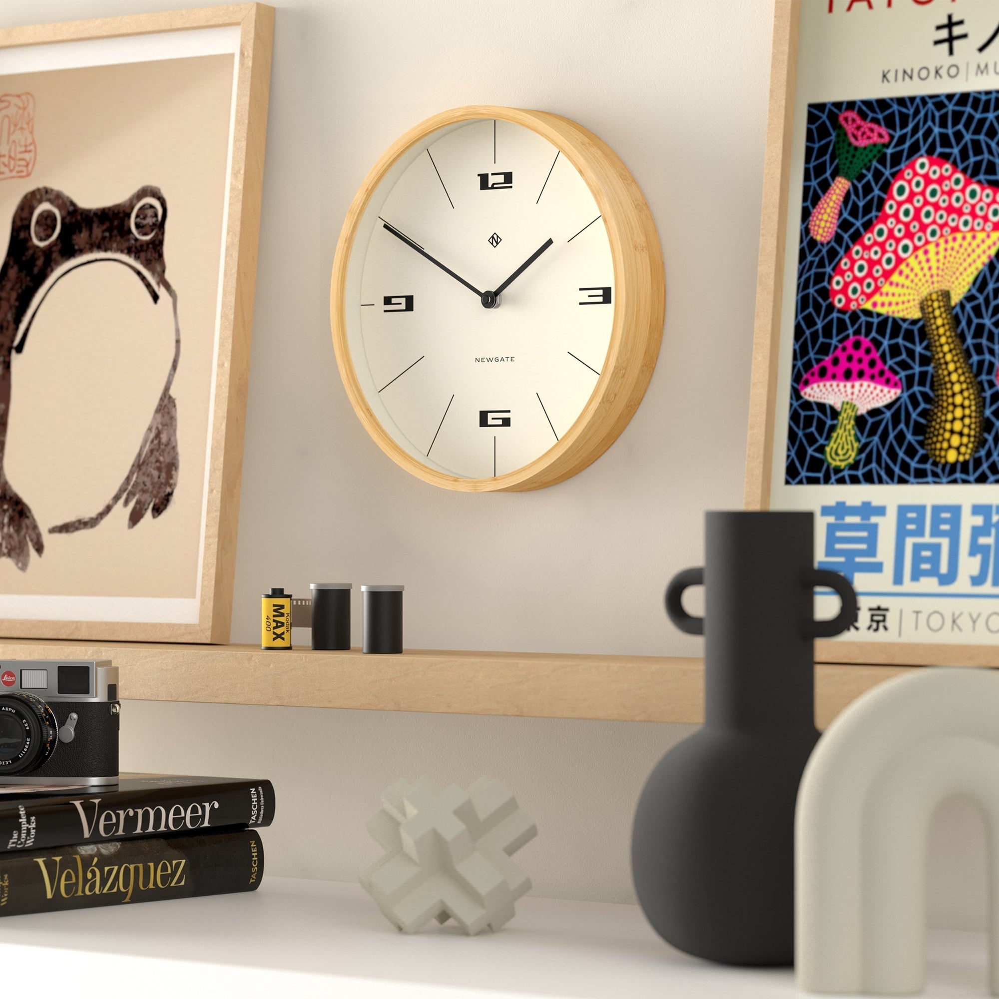 Newgate Bali Wall Clock - Hovercraft Dial - Wall Clocks