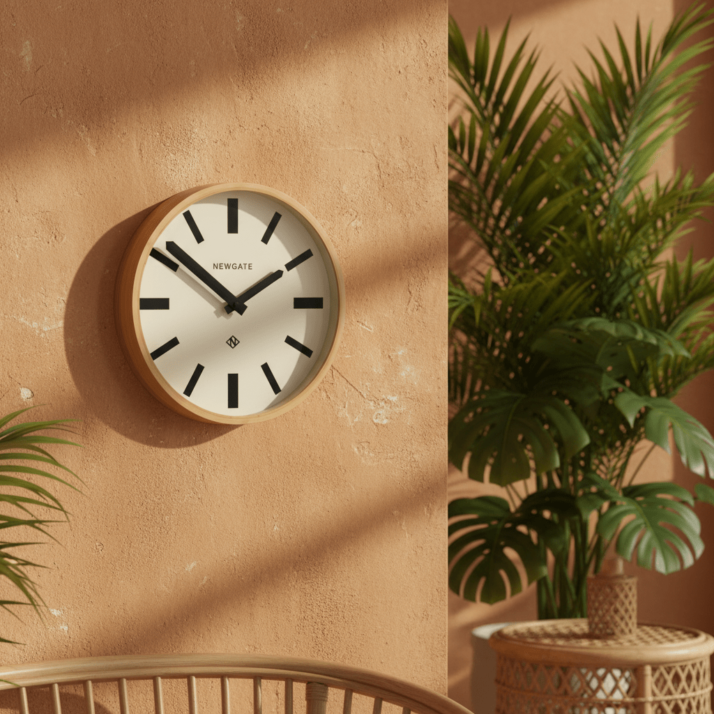 Newgate Bali Wall Clock - Natural - Wall Clocks
