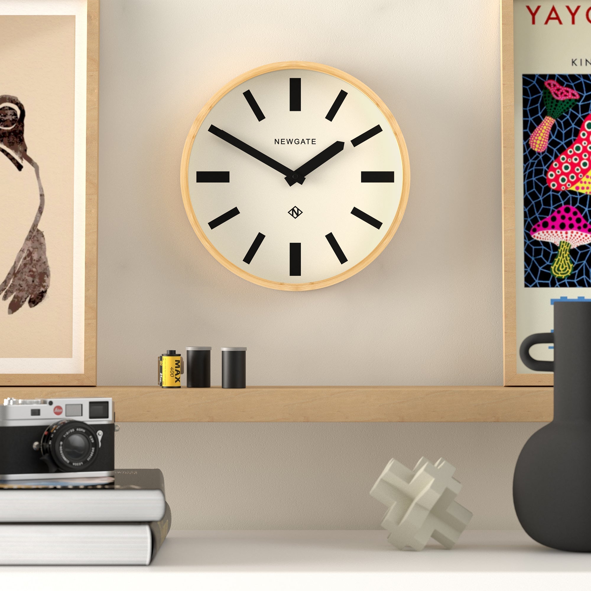 Newgate Bali Wall Clock - Natural - Wall Clocks