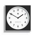 Newgate Burger & Chips Wall Clock - Black - Wall Clocks