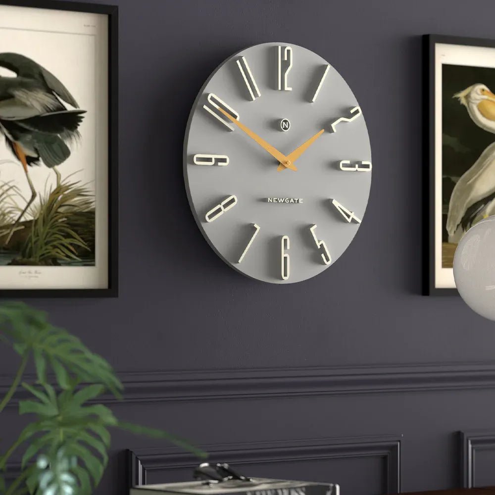 Newgate Empire State Wall Clock - Grey - Wall Clocks
