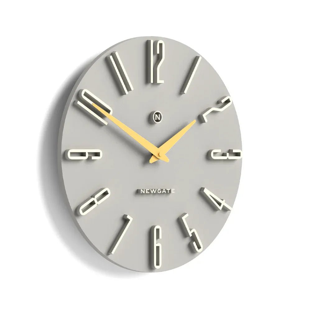 Newgate Empire State Wall Clock - Grey - Wall Clocks