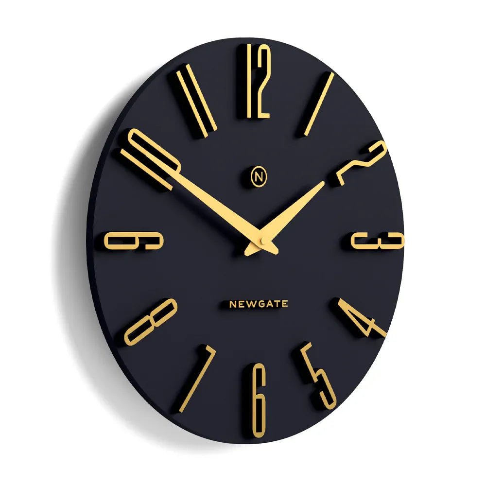 Newgate Empire State Wall Clock - Petrol Blue - Wall Clocks