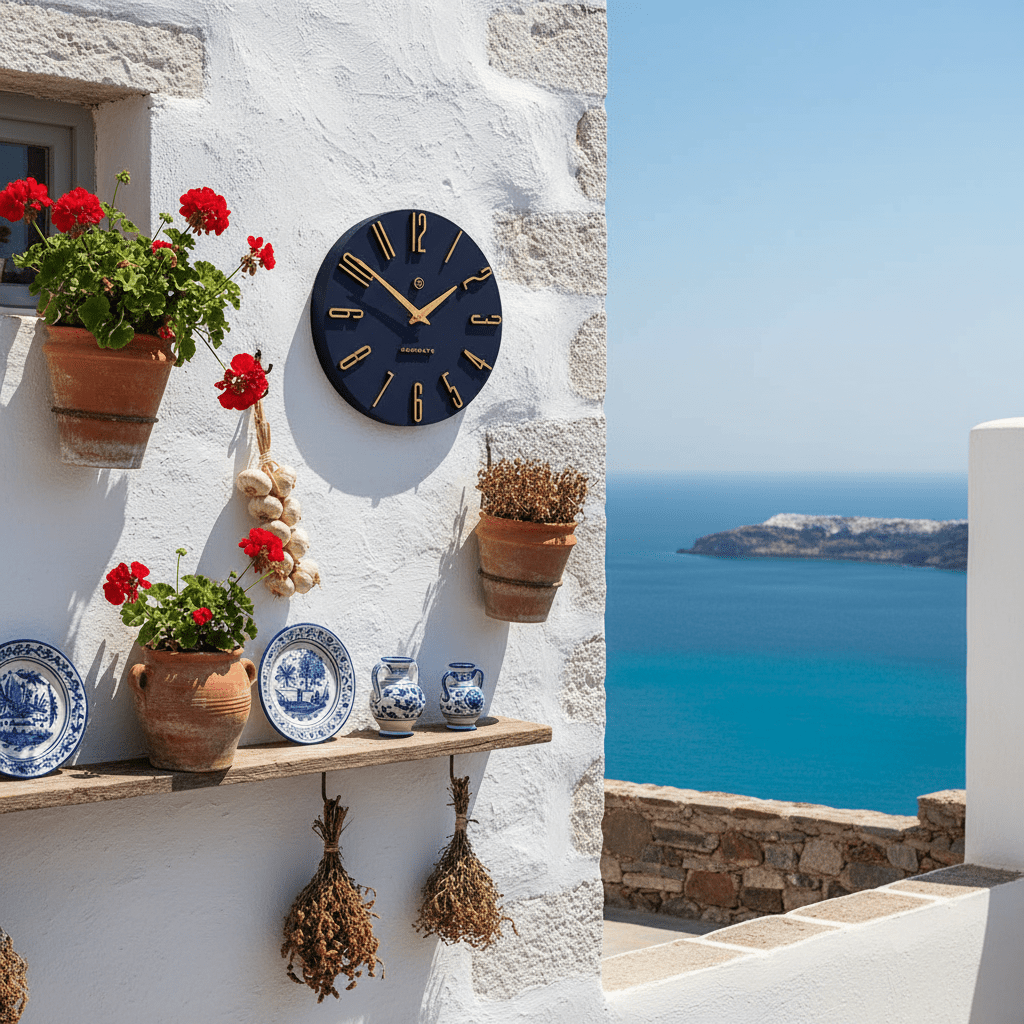 Newgate Empire State Wall Clock - Petrol Blue - Wall Clocks