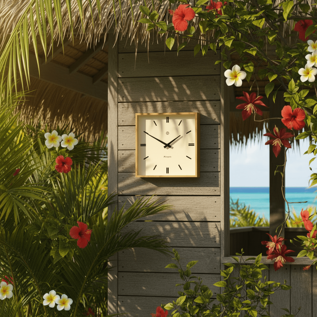 Newgate Fiji Wall Clock - Moped Dial - Wall Clocks