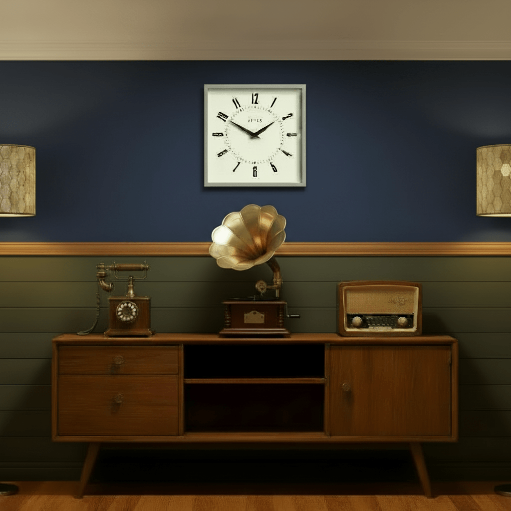 Newgate Jones Box Wall Clock - Grey - Wall Clocks