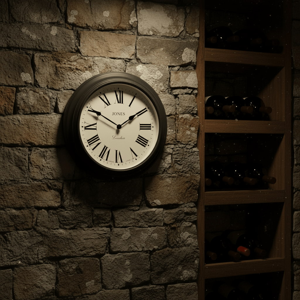 Newgate Jones Supper Club Clock Charcoal - Charcoal Grey - Wall Clocks | Infinity Clocks