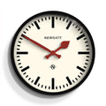 Newgate Luggage Clock - Black - Wall Clocks | Infinity Clocks