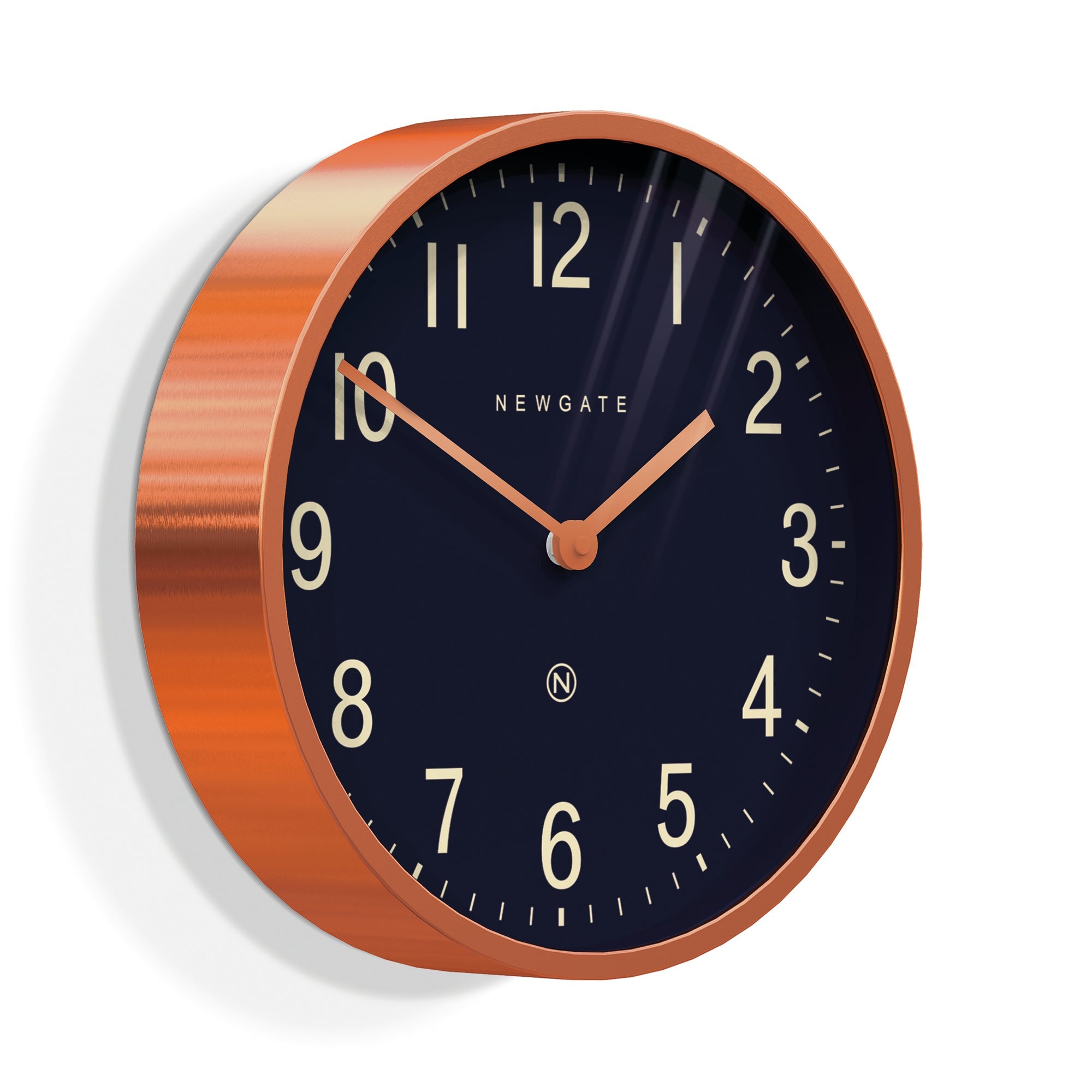 Newgate Master Edwards Clock - Radial Copper - Wall Clocks