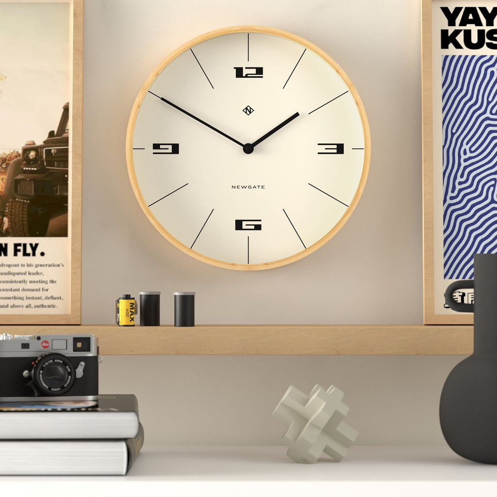 Newgate Mauritius Wall Clock - Hovercraft Dial - Wall Clocks