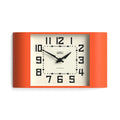 Newgate Metro Wall Clock - Pumpkin Orange - Wall Clocks