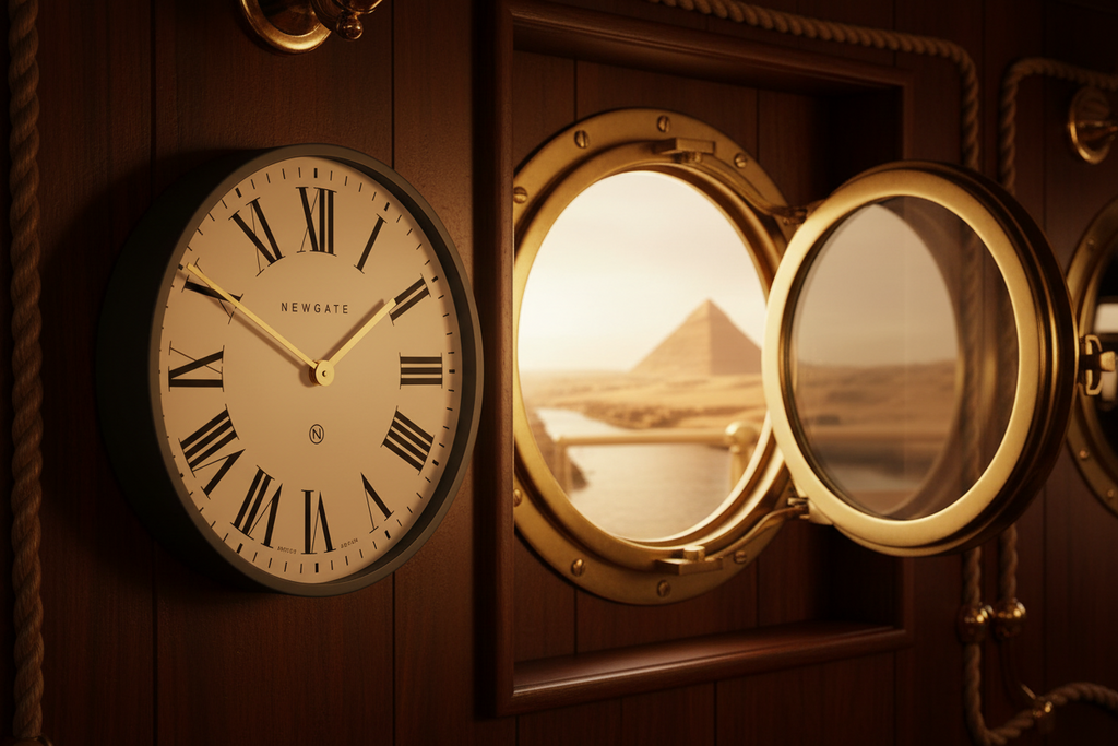 Newgate Mr Butler Wall Clock - Moonstone Grey