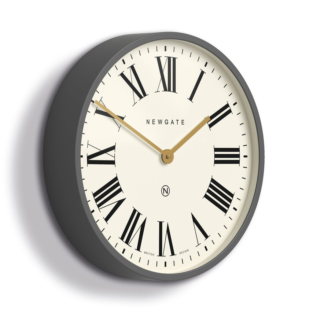 Newgate Mr Butler Wall Clock - Moonstone Grey - Wall Clocks | Infinity Clocks