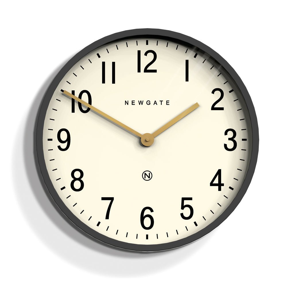 Newgate Mr Edwards Clock - Matte Blizzard Grey - Wall Clocks