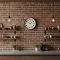 Newgate Number Four Wall Clock - Matte Asparagus Green - Wall Clocks | Infinity Clocks