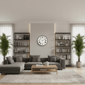 Newgate Number Three - Italian Black - Wall Clocks | Infinity Clocks
