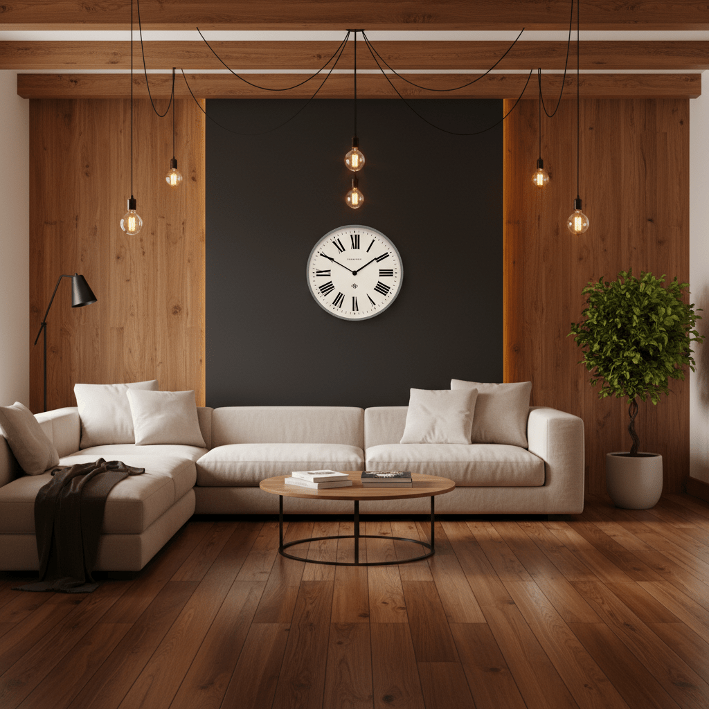 Newgate Number Three - Italian Grey - Wall Clocks | Infinity Clocks