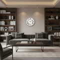 Newgate Number Three - Italian Grey - Wall Clocks | Infinity Clocks