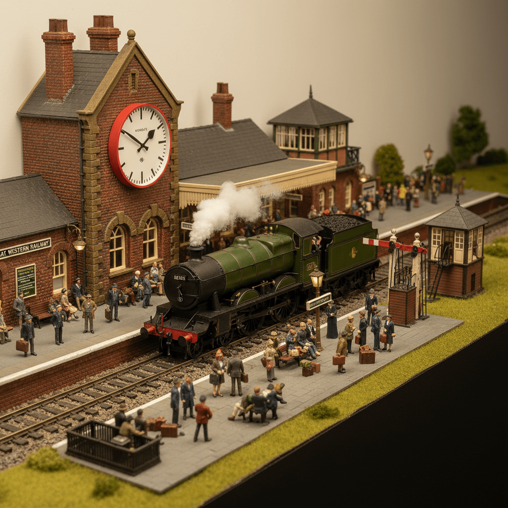 Newgate Railway Clock - Red - Wall Clocks | Infinity Clocks