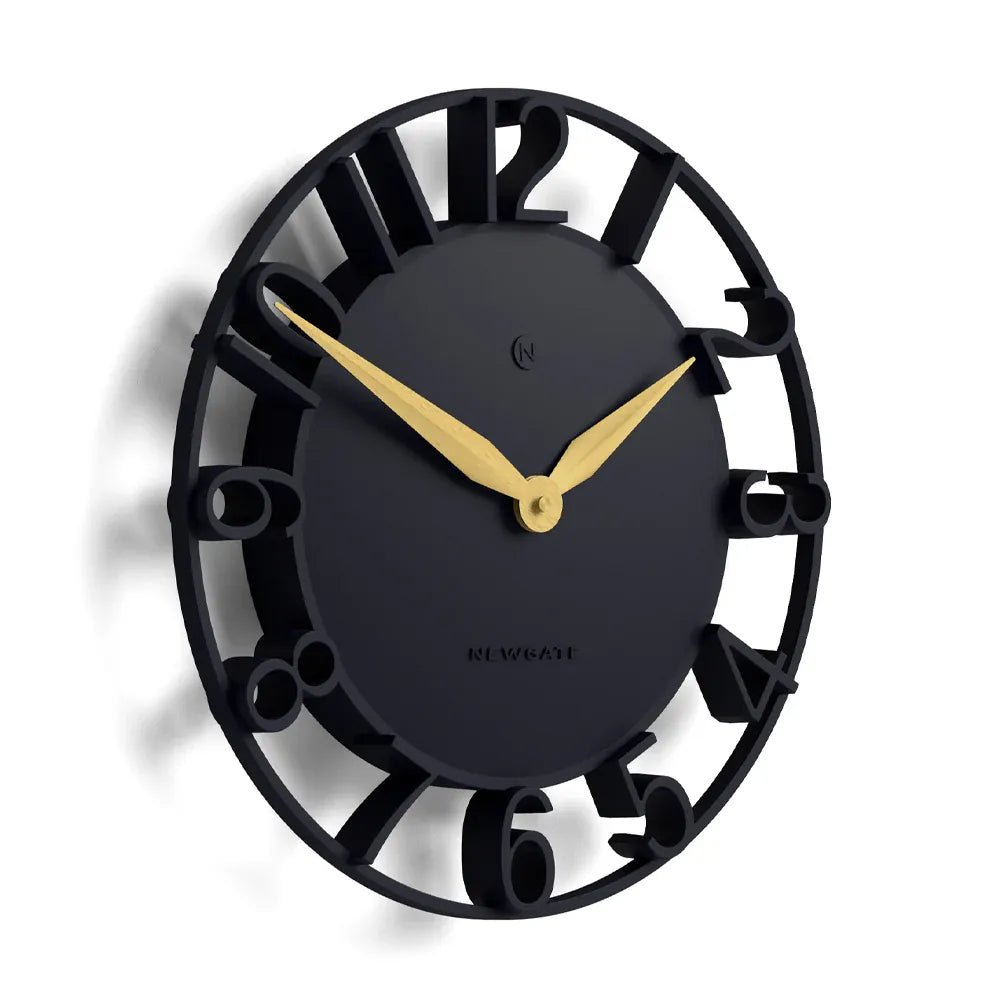 Newgate Time Traveller Wall Clock - Petrol Blue - Wall Clocks