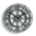 Newgate Warehouse Wall Clock - Asparagus Green - Wall Clocks