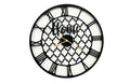 Quatrefoil Wall Clock - Black - Wall Clocks