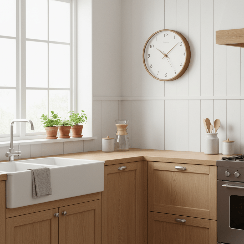 Solid Wood Wall Clock – Randy Travis Machinery - Wall Clocks