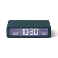 Lexon Flip Classic Reversible Alarm Clock - Blue - Desk Alarms