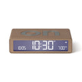 Lexon Flip Classic Reversible Alarm Clock - Gold - Desk Alarms