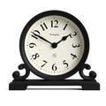 Newgate Divisadero Mantel Clock - Black - Desk and Shelf Clock